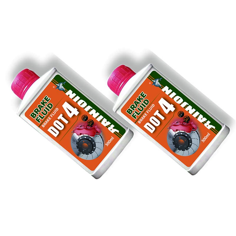 500ml DOT4 Synthetic Brake Fluid Automotive Flexible Brake Lubrication Brake Fluid