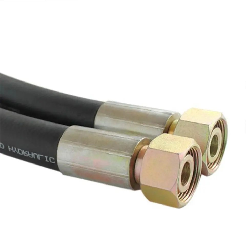 Oil Hose Hydraulic Rubber Professional Manufacturer 70 Mpa High Pressure 2 Meters Sand Spray Gun with Glue Hose