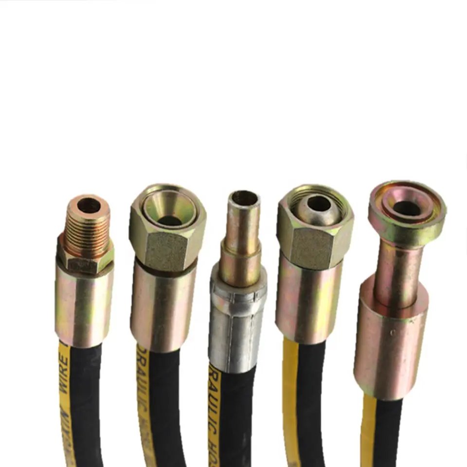 Oil Hose Hydraulic Rubber Professional Manufacturer 70 Mpa High Pressure 2 Meters Sand Spray Gun with Glue Hose
