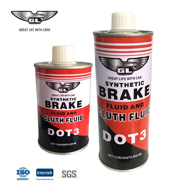 Brake Oil Original Industrial Oil Yellow Brake Fluid Anti Rust Lubricant for Vehicle Braking Systems