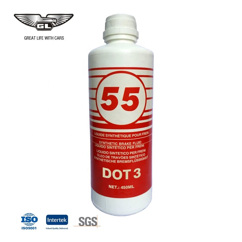 Premium 250ml Dot 3 Brake Fluid Heavy Duty Factory Lubricants for Car Brake Fluid Oil