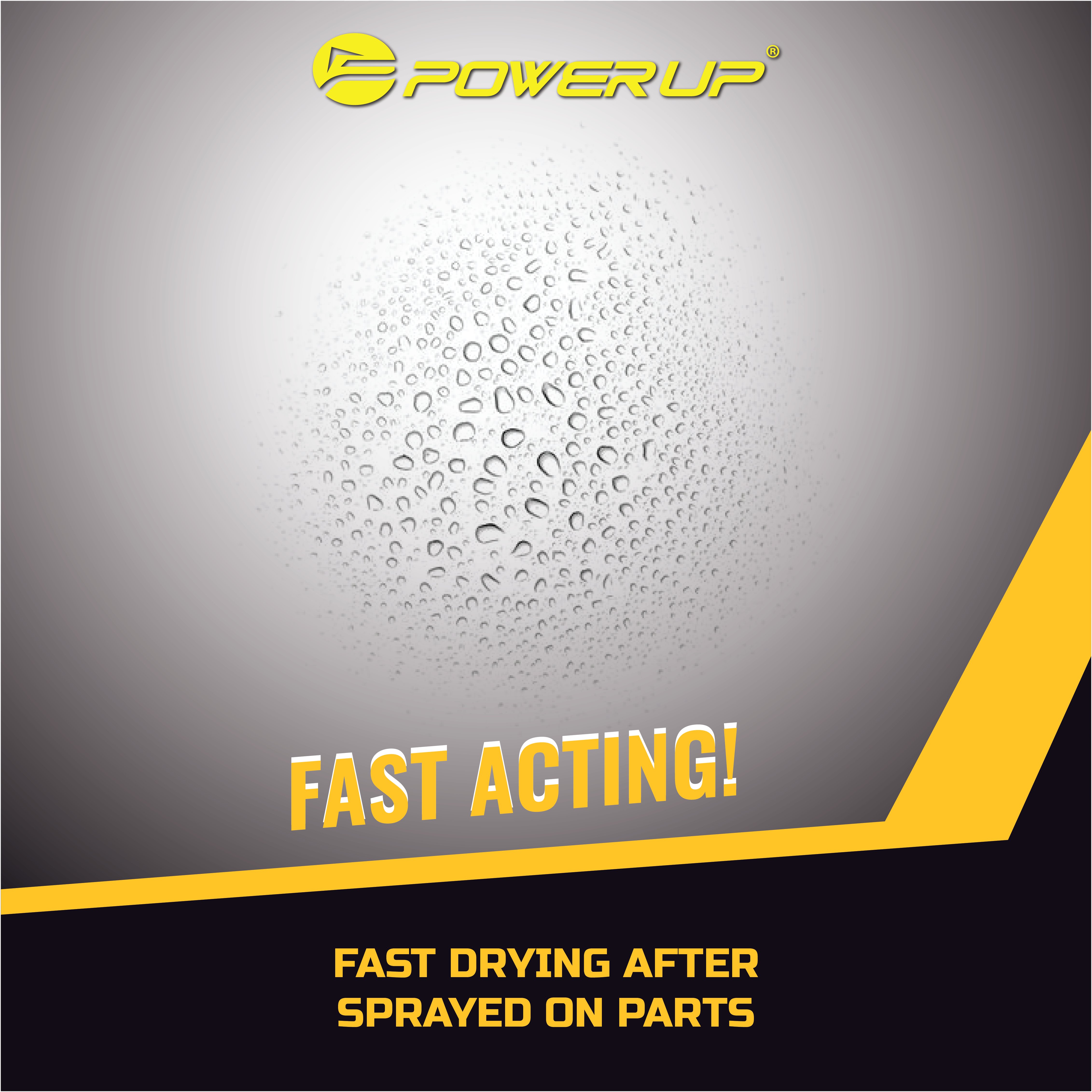 Power up 420ML Brake and Parts Cleaner Premium Brake Lubricants Product
