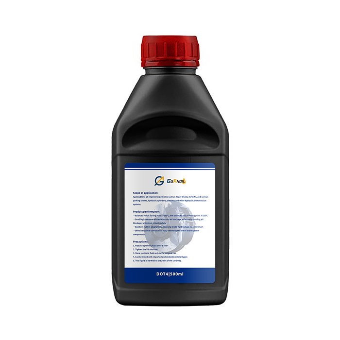 Factory Wholesale Custom High Quality 250ml 500ml Heavy Duty Car Brake Fluid Dot 3 Dot 4 Brake Oil