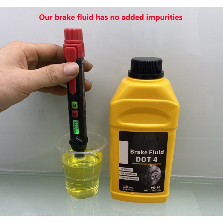 Brake Fluid 485ml Manufacturer DOT3 Tin Can Bottle Reservoir Cover Stop Brake Oil