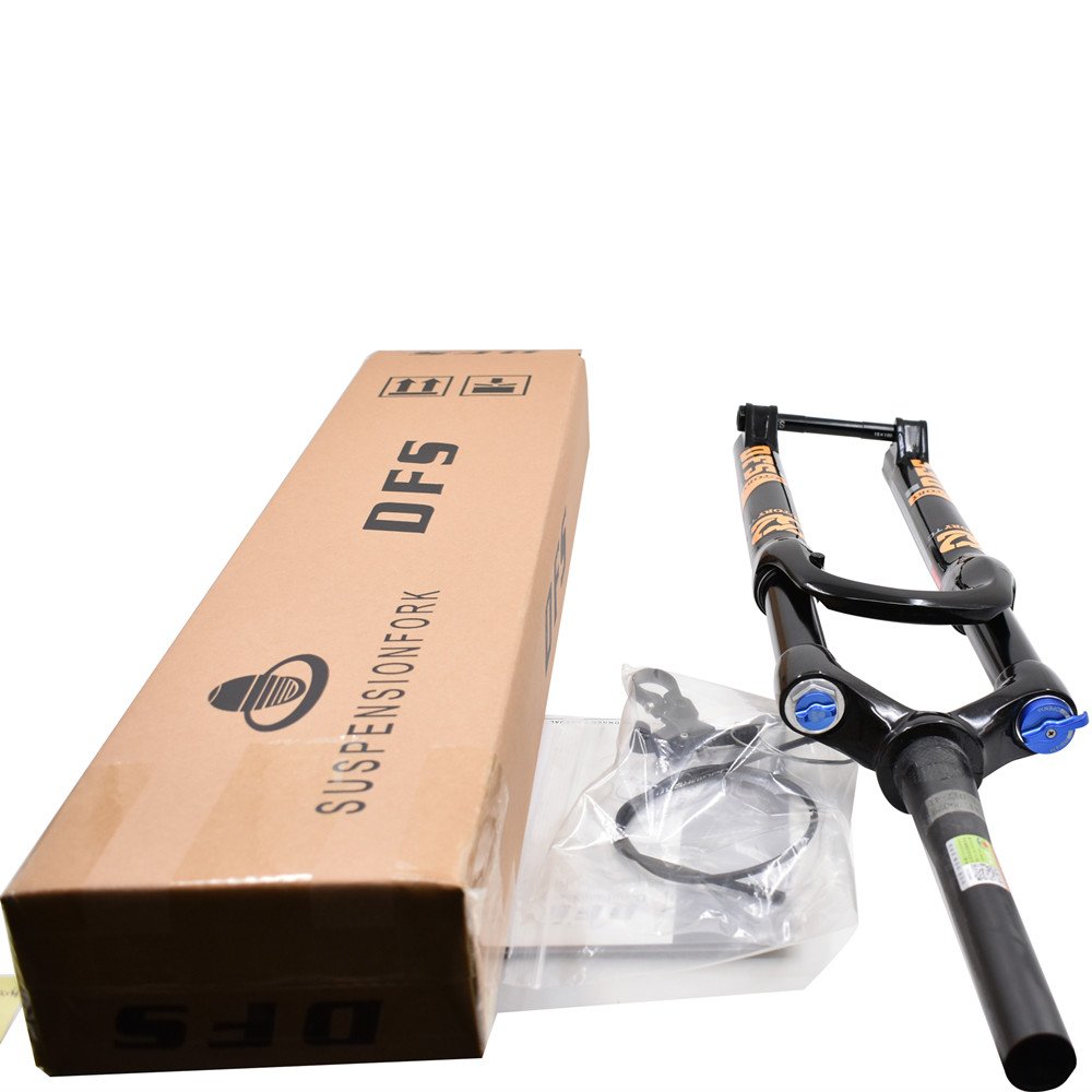 1.39kg Carbon DFS air Fork DFS-RLC-TP-TC-15X100 Bicycle Suspension Fork Mountain Bike Rebound Adjust 26-29er