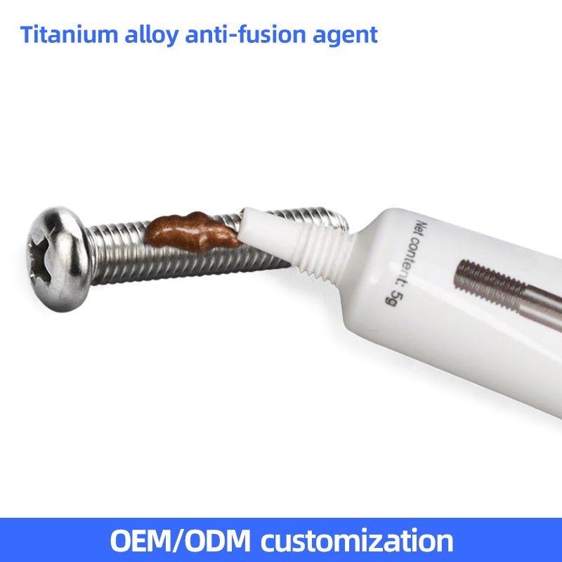 Titanium Alloy Anti-Melt Agent Copper Paste Industrial Lubricant For Corrosion Resistance Anti-Seizure Road Vehicle Brake System