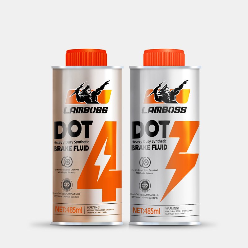Wholesale Brake Fluid Dot3 Industrial Oil Brake Fluid Lubricant Oil High Performance for Vehicle Braking Systems