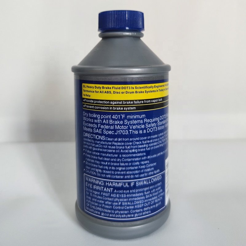 354ml Wholesale Brake Fuild DOT3 Brake Fluid