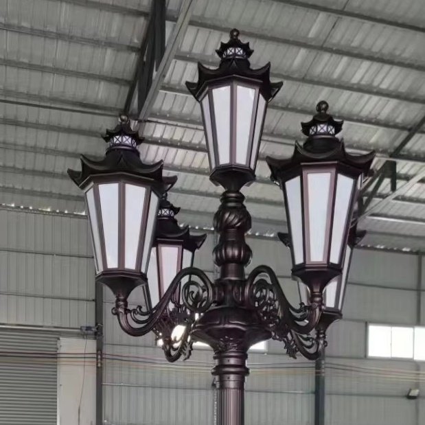 High Quality Outdoor Villa Courtyard Lights, Garden Lawns, 5-head Garden Greening Waterproof Street Lights