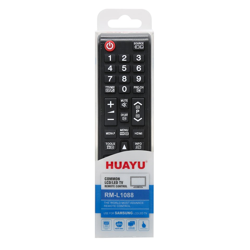 Huayu RM-L1088 Replacement for S-amsung Smart Led Lcd Tv Smart IR Remote Control samsung Remote Control Universal Remote Control