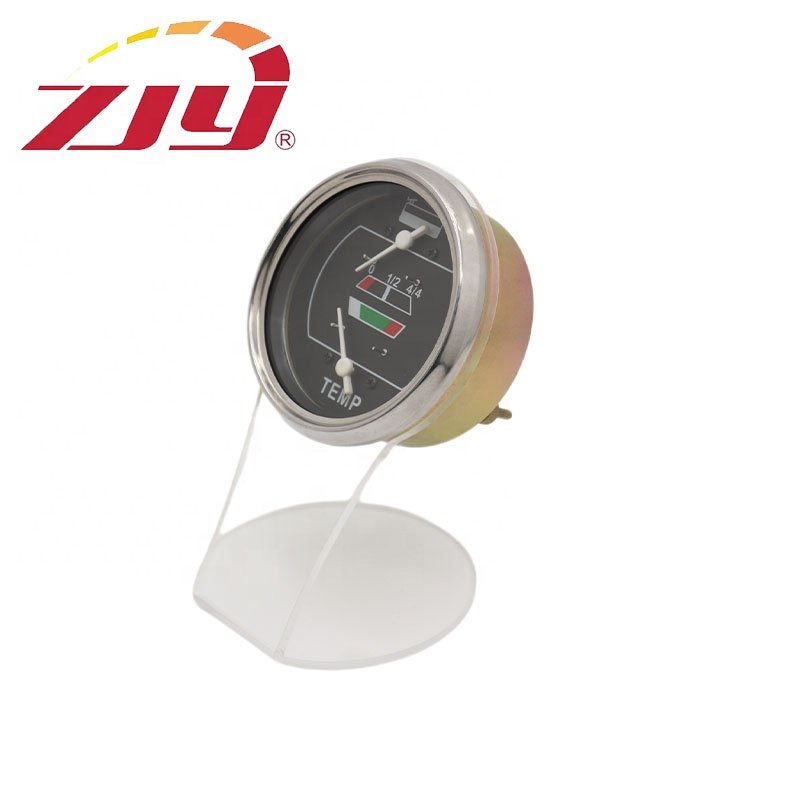 ZJY High Quality Water Temperature Gauge and Fuel Gauge for Massey Ferguson Tractor Diameter 85mm OEM 3305408M93