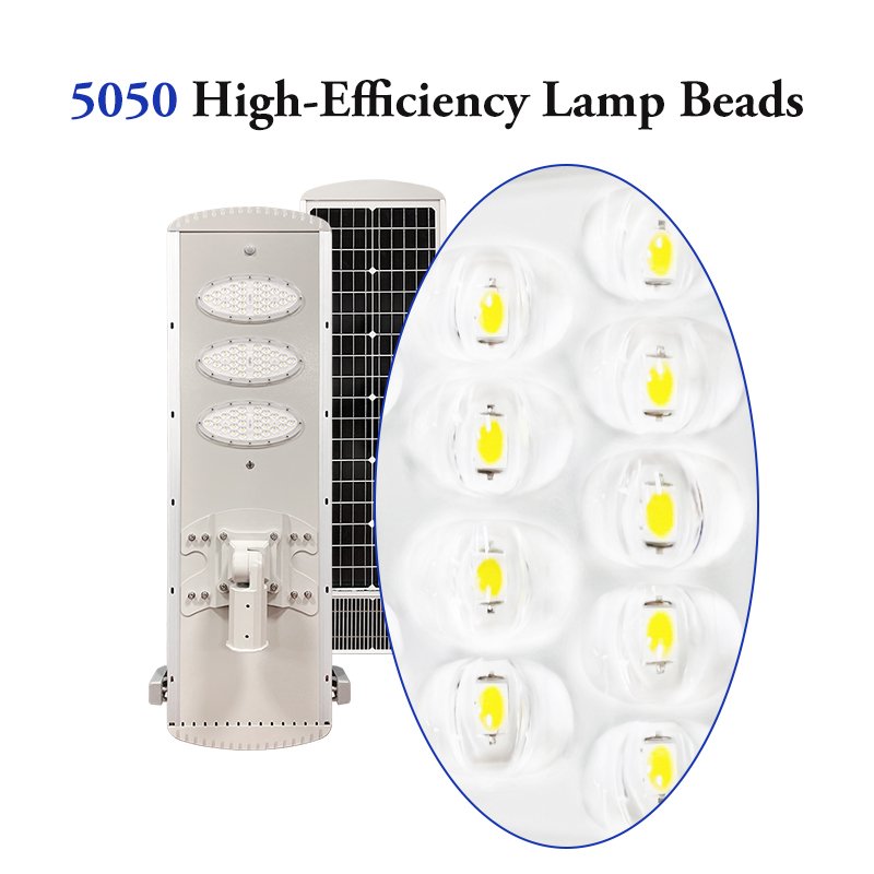 Auto Clean Self Cleaning Automatic Streetlight Engineering 40W 60W 80W 100W All in One LED Solar Street Light
