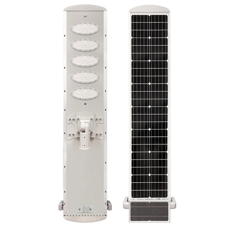Auto Clean Self Cleaning Automatic Streetlight Engineering 40W 60W 80W 100W All in One LED Solar Street Light