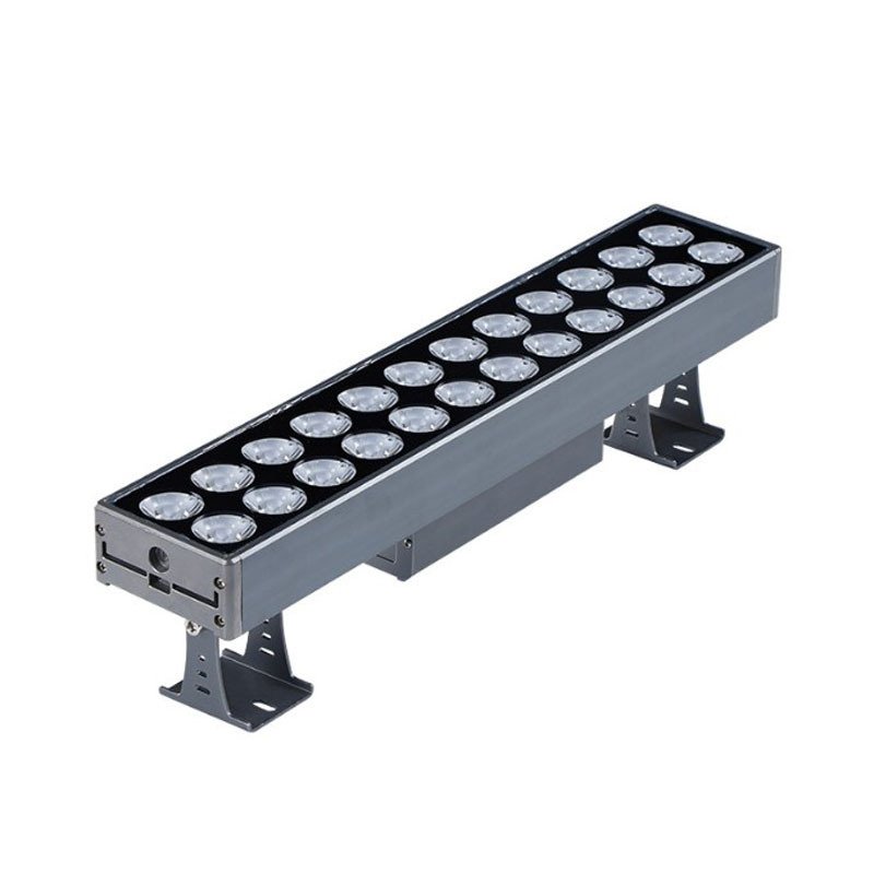 48W DMX Facade Led Wall Washer Spotlight AC220V Warm White Dimmable Exterior Floodlight Outdoor Architectural Landscape Lighting