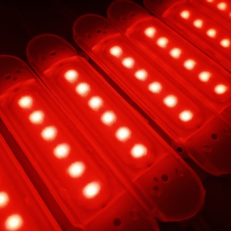 SMD 5730 5630 12V 24V 6Leds Led Module 3W White RGB Side Light High Power IP65 Waterproof SMD5730 Injection Lens Led Modules