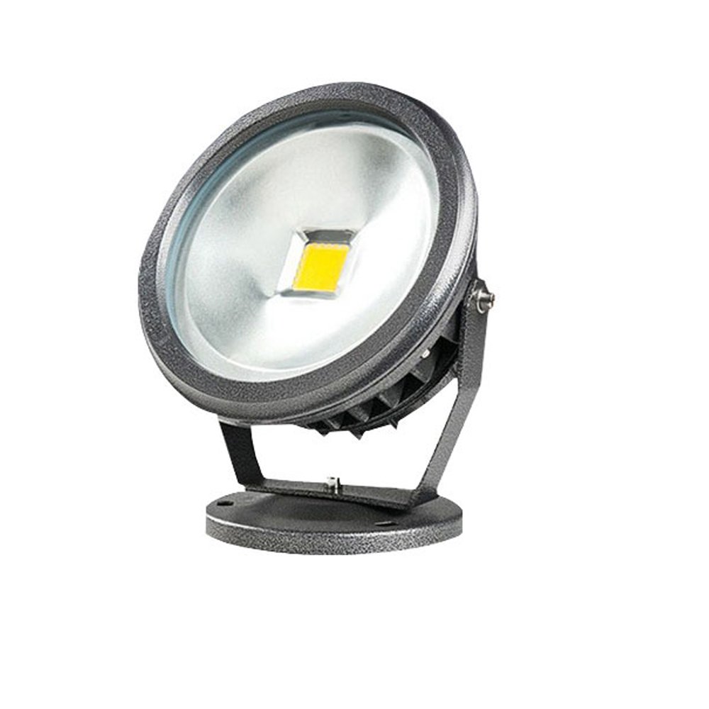 100W LED Outdoor Waterproof Round Super Bright COB Projection Light Exterior Wall Landscape Garden Lawn Light Tree Light