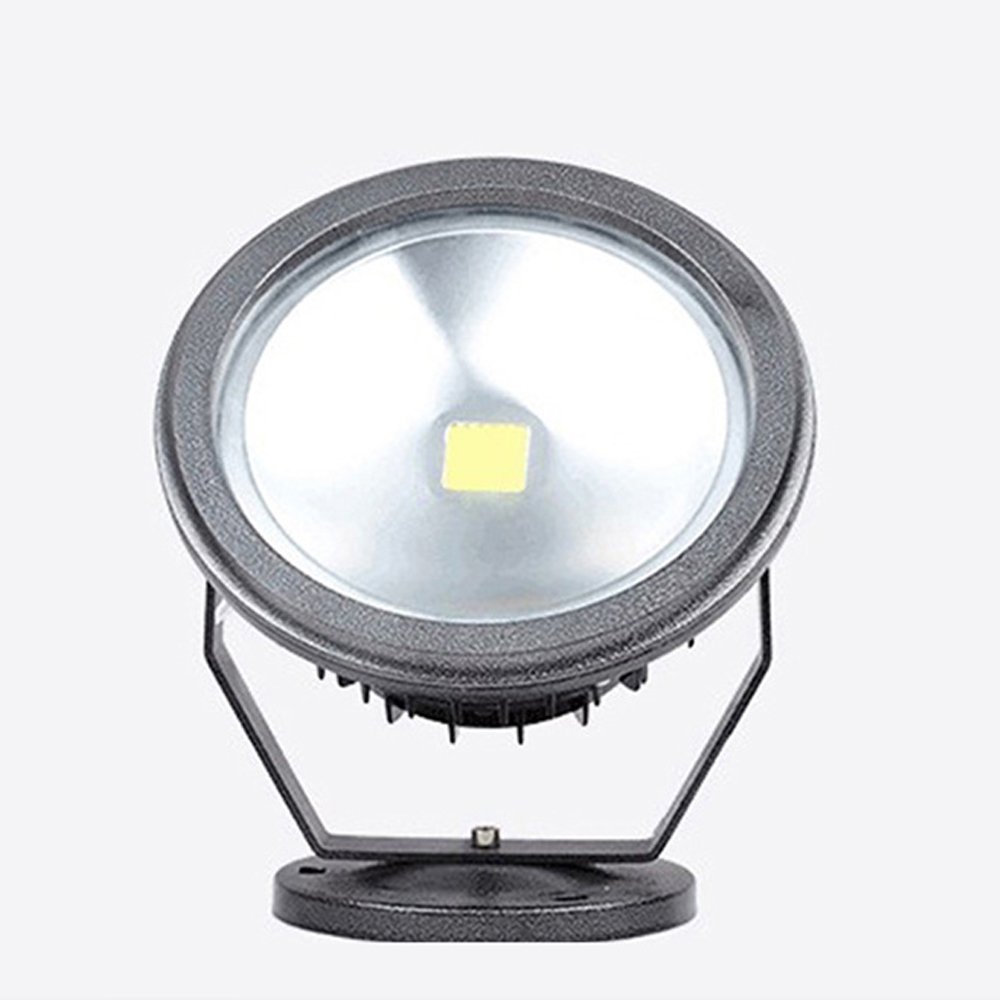 100W LED Outdoor Waterproof Round Super Bright COB Projection Light Exterior Wall Landscape Garden Lawn Light Tree Light
