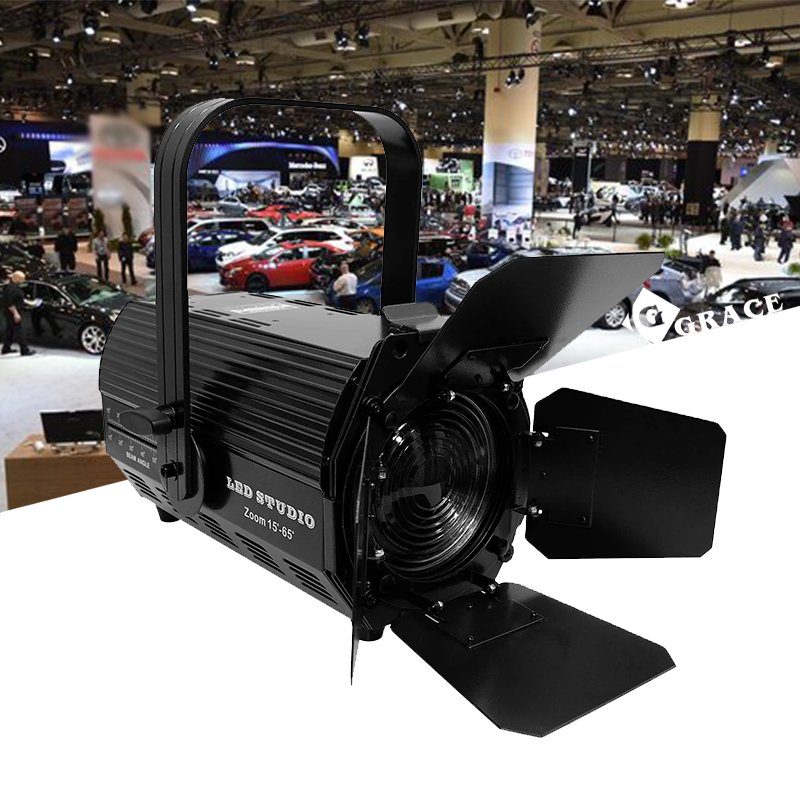 Igracelite 200w Led Fresnel Zoom Light With White Light Led Profile Light for Studio Theatre Theatrical