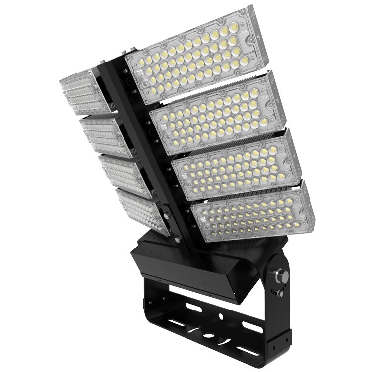 300W 960W Mean Well Driver Ip65 Construction High Mast Sport Field Lighting Reflector Led Module Flood Light for Outdoor Stadium