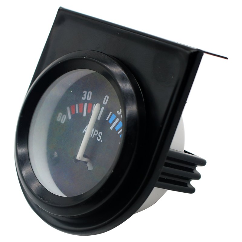 2Inch 52mm Auto Meter TT101263 Car Ammeter with White LED Light 60-0-60A AMPS Gauge Meter