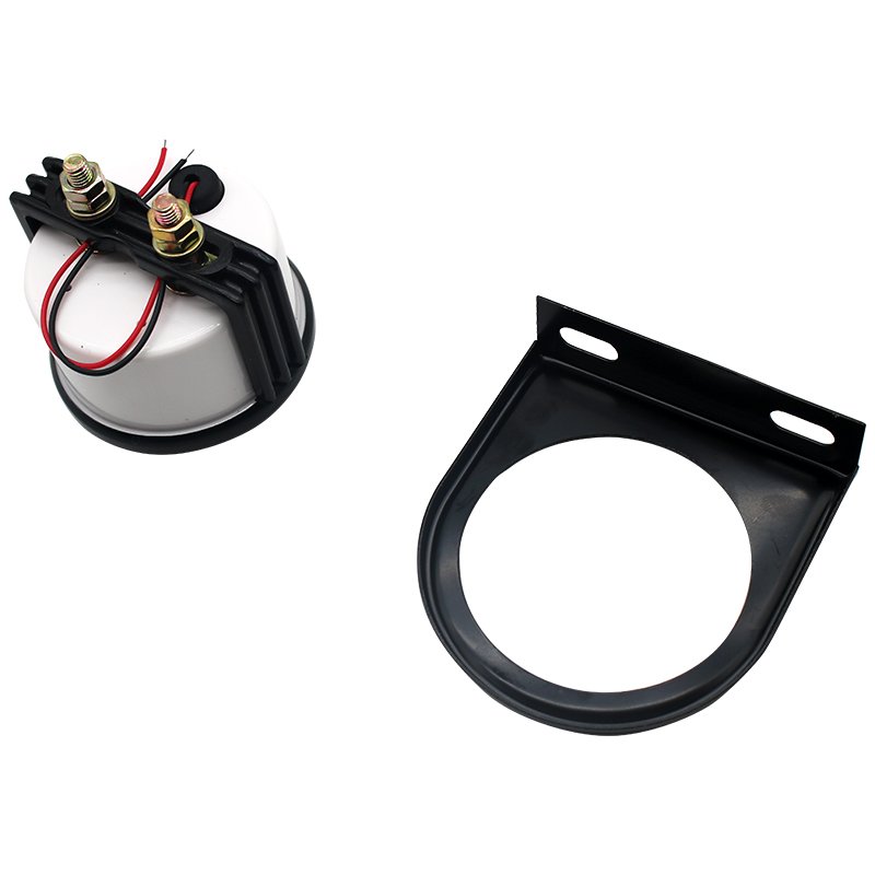 2Inch 52mm Auto Meter TT101263 Car Ammeter with White LED Light 60-0-60A AMPS Gauge Meter