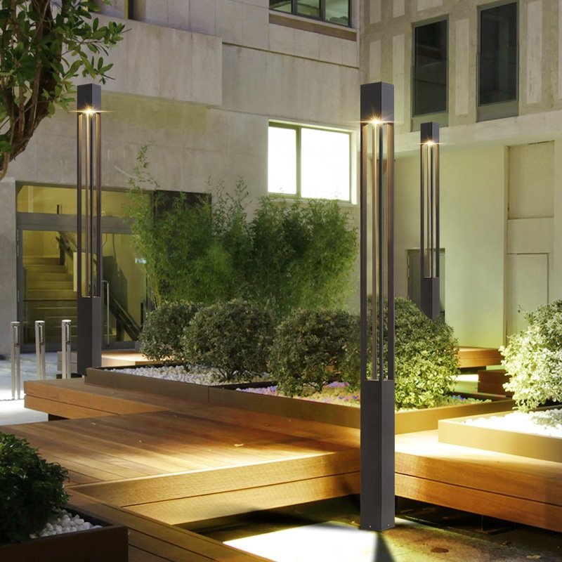 Outdoor Garden Light Solar Landscape Lights High Quality Waterproof 30-150W New Design Aluminum Led Garden Lamp