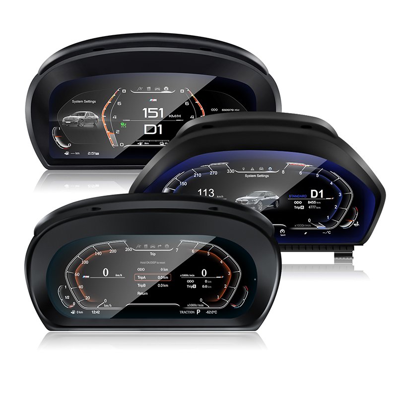 Navihua Speedometer LCD Instrument Virtual Cockpit LCD Digital Cluster for BMW 3 4 Series F30 F31 F34 F32 F33 F36 Auto Dashboard