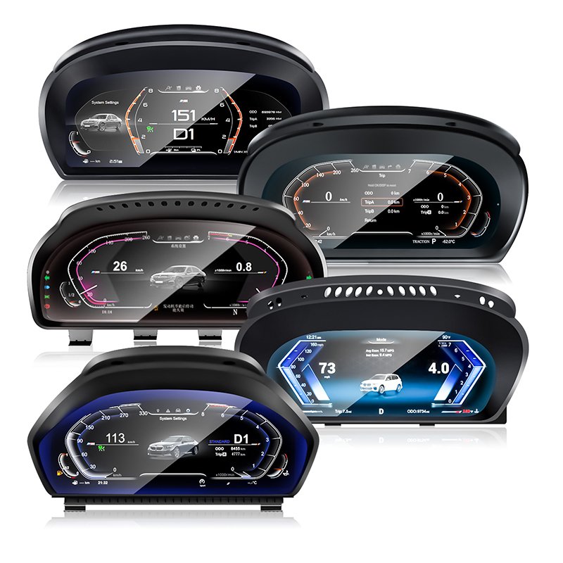 Navihua Speedometer LCD Instrument Virtual Cockpit LCD Digital Cluster for BMW 3 4 Series F30 F31 F34 F32 F33 F36 Auto Dashboard