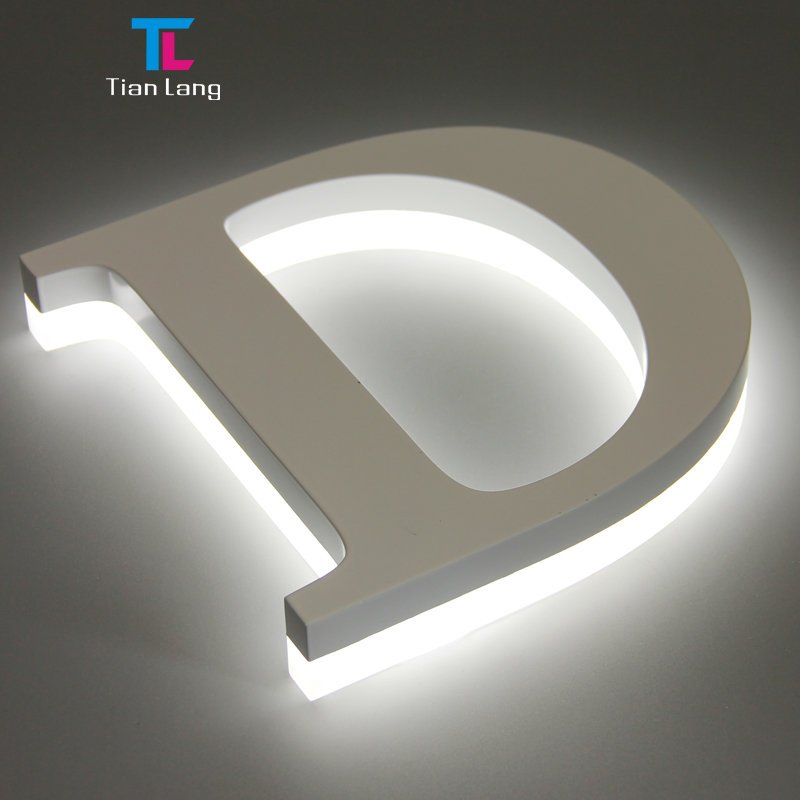 acrylic led letter sign shop frontlit 3d letter sign led alphabet signage led channel letter sign