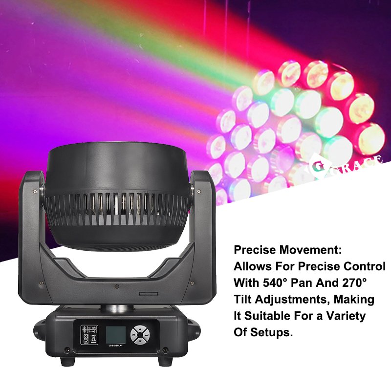 Grace 37X15W 4in1 Zoom Beam Moving Head LED Stage Lights