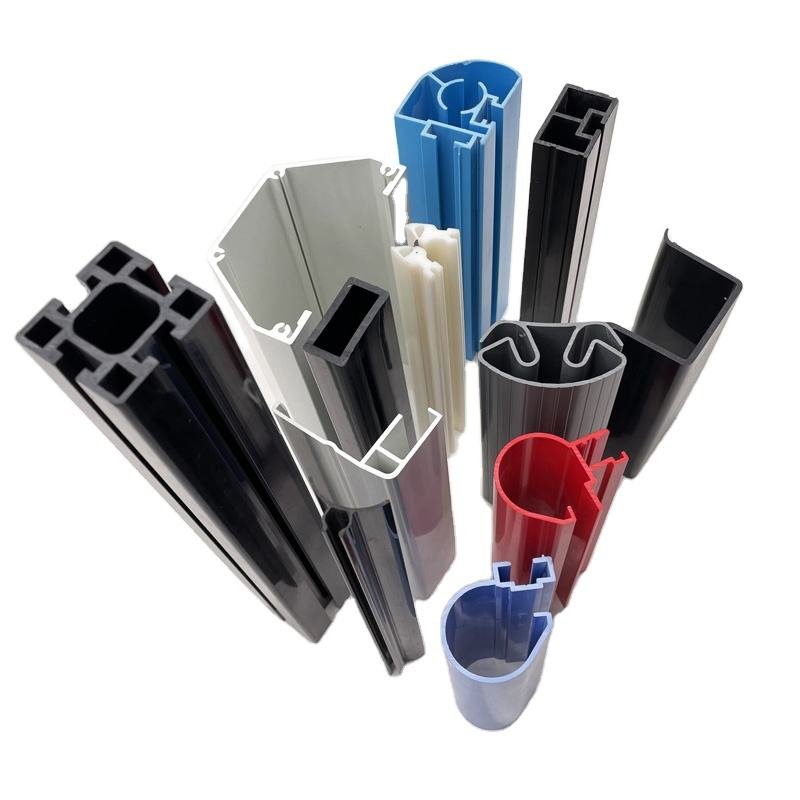 Customized Plastic Extrusion Manufacturer PVC PC PE UPVC Clip Holder Cable Trunking Plastic Corner Trim Channel Profiles