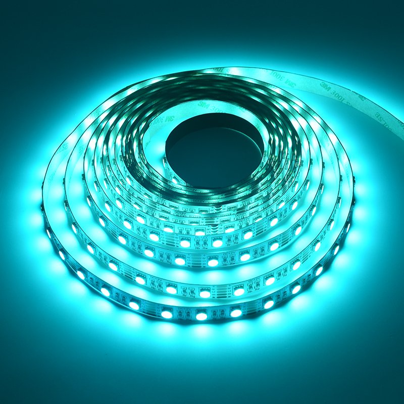 RGBW Flexible LED Strip for Underwater Use 12V/24V IP68 Waterproof Light With Double PU Ideal for Swimming Pool 10W Low Power