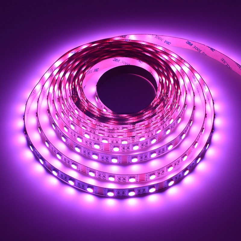 RGBW Flexible LED Strip for Underwater Use 12V/24V IP68 Waterproof Light With Double PU Ideal for Swimming Pool 10W Low Power