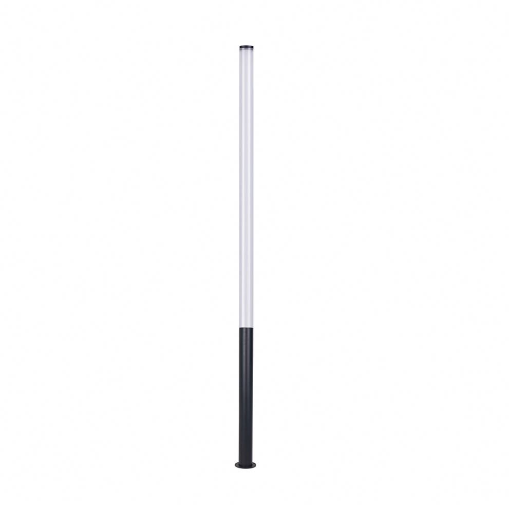Landscape Outdoor Lawn Lamp Waterproof IP65 Driveway Yard Lighting Round Pole Street Post Top Light Led Solar Garden Light