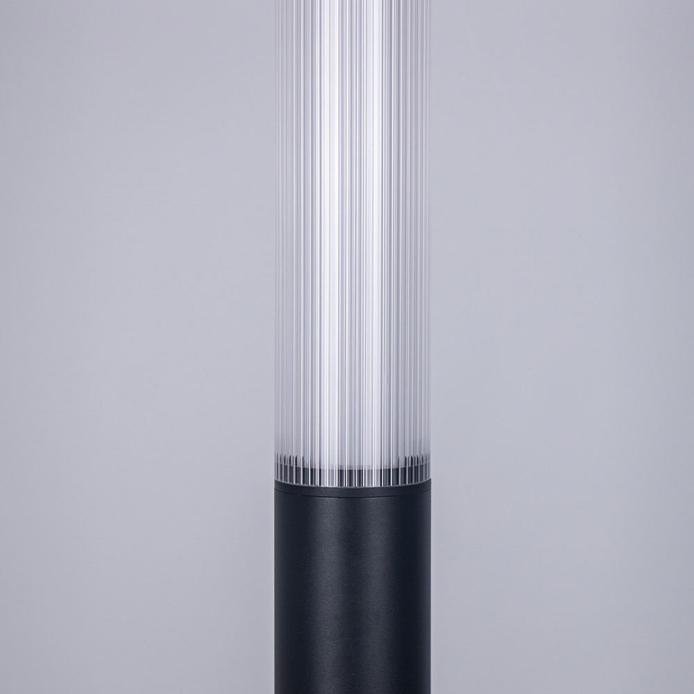 Landscape Outdoor Lawn Lamp Waterproof IP65 Driveway Yard Lighting Round Pole Street Post Top Light Led Solar Garden Light