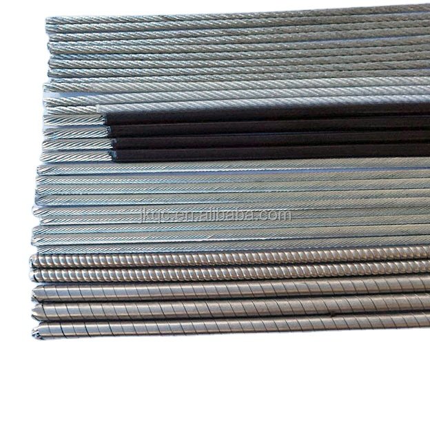 Push Pull Cable Inner Wire Rope 1+12+1D Gear Shift Cable Steel Inner Wire Rope 2mm to 6mm Customized