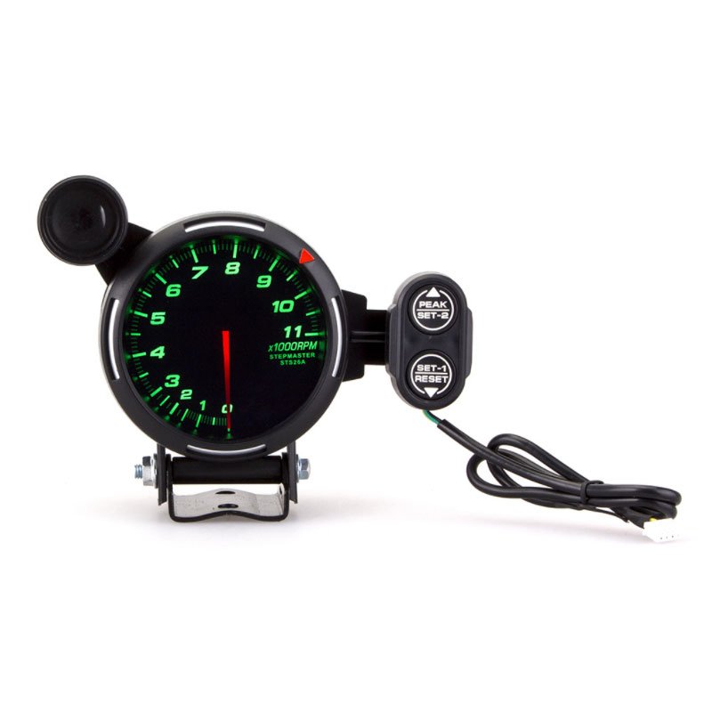 80mm Tuning Car High Accuracy Auto Electric Analog Plus Digital RPM Gauge Tachometer