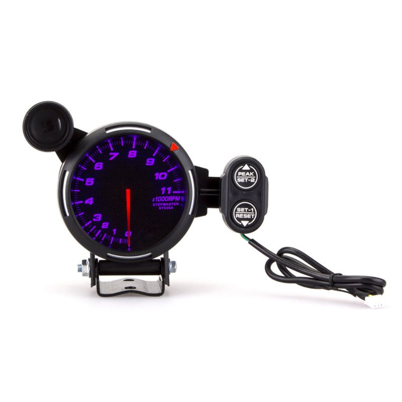 80mm Tuning Car High Accuracy Auto Electric Analog Plus Digital RPM Gauge Tachometer