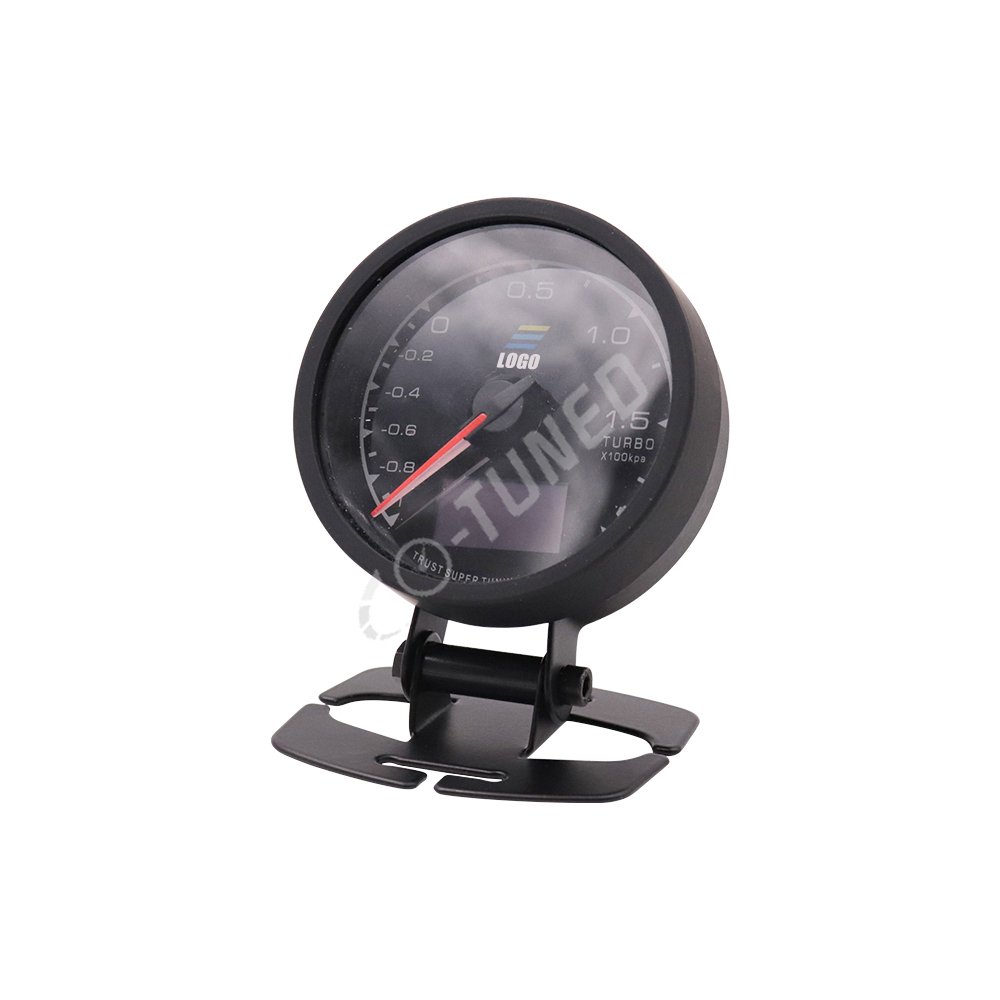 Gredd Water Temp Oil Pressure Gauge 7 Color Multi D/A LCD Digital Display Turbo Boost Car Gauge 2.5 Inch 62mm Water Temp Gauge