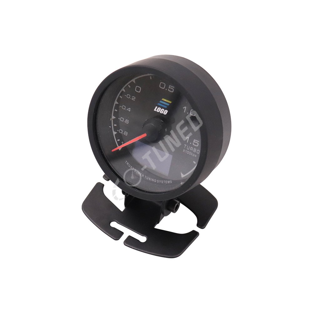 Gredd Water Temp Oil Pressure Gauge 7 Color Multi D/A LCD Digital Display Turbo Boost Car Gauge 2.5 Inch 62mm Water Temp Gauge