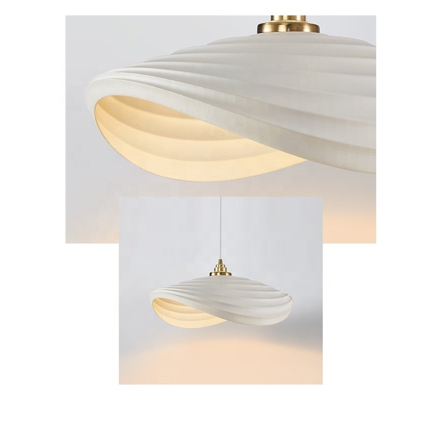 2024 New Wabi Sabi Designer Living Chandeliers Resin Pendant Light Lights Modern Kitchen Hanging for Dining Room Lamps