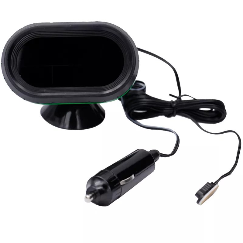 Digital Auto Car Thermometer Car Battery Voltmeter Voltage Meter Tester Monitor 12V / 24V Noctilucous Clock Freeze Alert