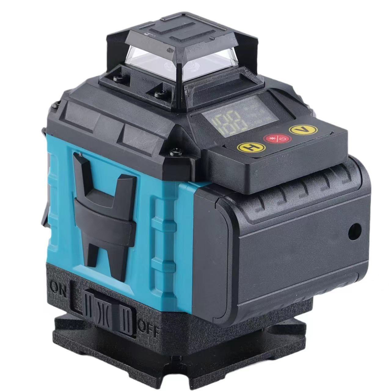 Cross Line Self-leveling Auto High Precision Rotary Green Laser Levels Meter Green 360 Degree 4D Laser Level Line Tool