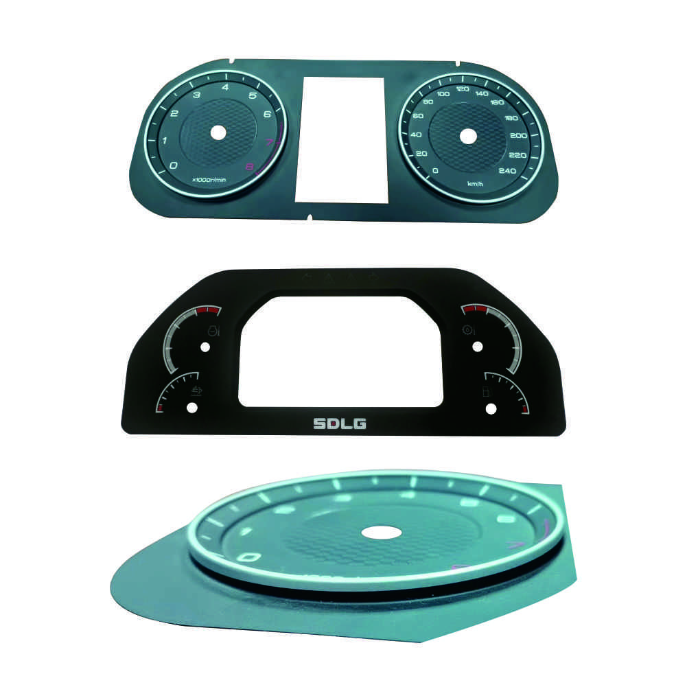 Custom Design High-Quality Digital Instrumentation With Silk Screen Printing for Car Dashboards