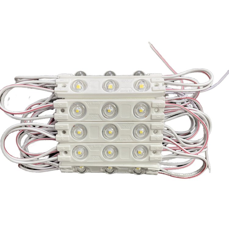 LED Waterproof Side Light Source Injection Molding Module Advertising Board Light High Brightness 12v24v Lens LED Module