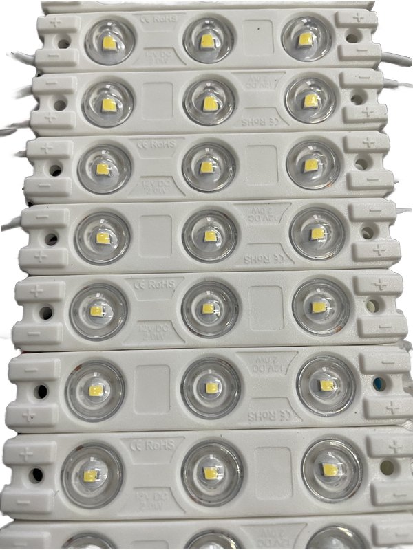 LED Waterproof Side Light Source Injection Molding Module Advertising Board Light High Brightness 12v24v Lens LED Module