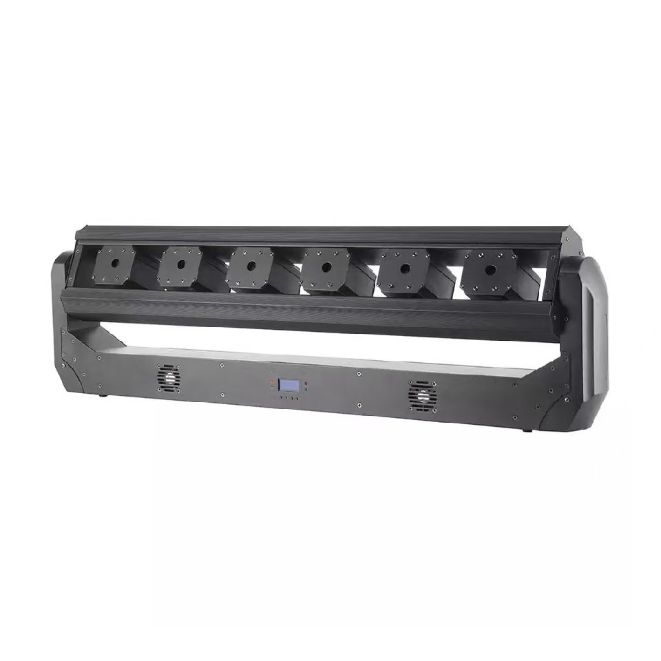 China Professional Night Club Light Lazer Six 6 Eyes Heads Moving Dmx Dj Light Beam Laser Bar