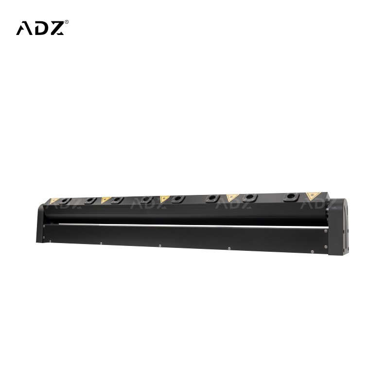 ADZ 8eyes Move Head Laser Bar RGB LED Wall Wash Moving Stage Lighting for DJ Nightclubs KTV-IP20 Rated DMX Control