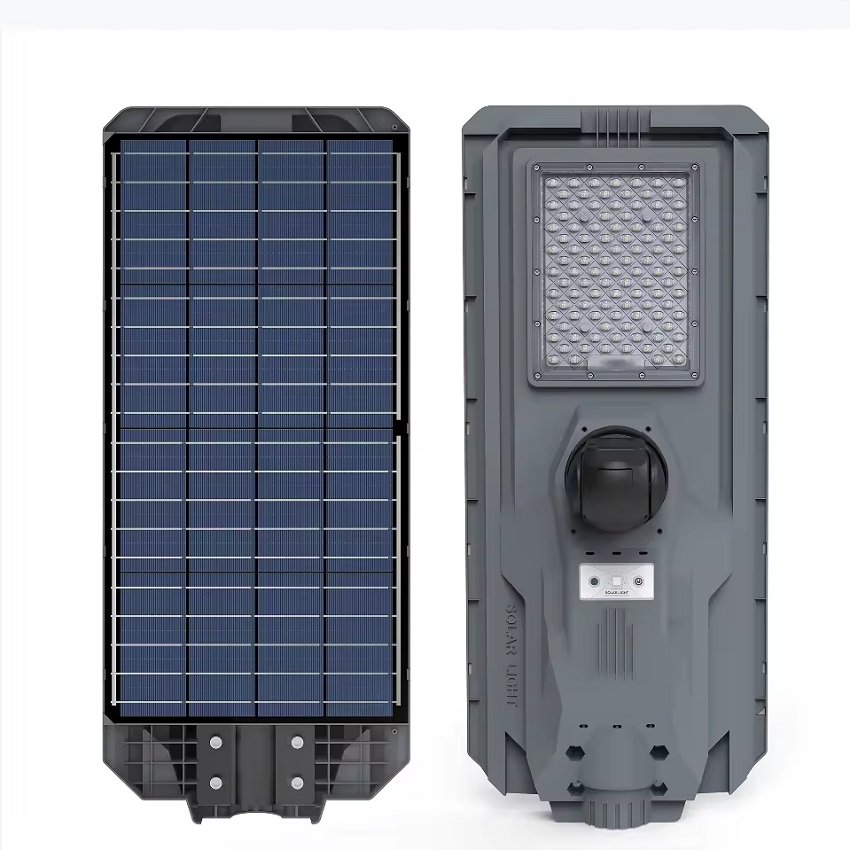 Omsen Hot Promotion 800W 1200W All in One Solar Street Light Led Lamp Outdoor With Cctv Camera Support 4G for Home Garden