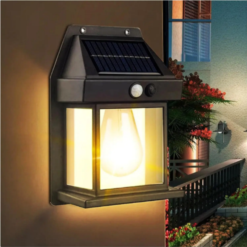 Powered Pathway Flood Street Lighting Led Wall Lamp Outdoor Waterproof Solar Garden Lights Solar Wall Lights With Motion Sensor
